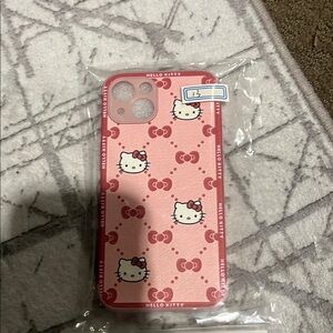 Hello Kitty Pink Phone Case for iPhone 13